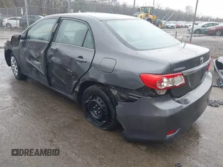 2013 Toyota Corolla L with VIN 2T1BU4EE4DC086921, listed as a IAAI auction lot 41923208 with 124,728 mi miles and . Bid and sale history available at DreamBid. Image 3.