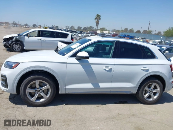 2023 Audi Q5 Premium with VIN WA1ABAFY6P2165402, listed as a IAAI auction lot 41969291 with 33,540 mi miles and . Bid and sale history available at DreamBid. Image 14.