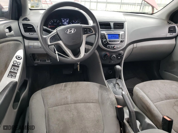 2014 Hyundai Accent GS with VIN KMHCT5AE4EU177030, listed as a Copart auction lot 54186815 with 199,486 mi miles and Salvage Title. Bid and sale history available at carsss.com. Image 8.