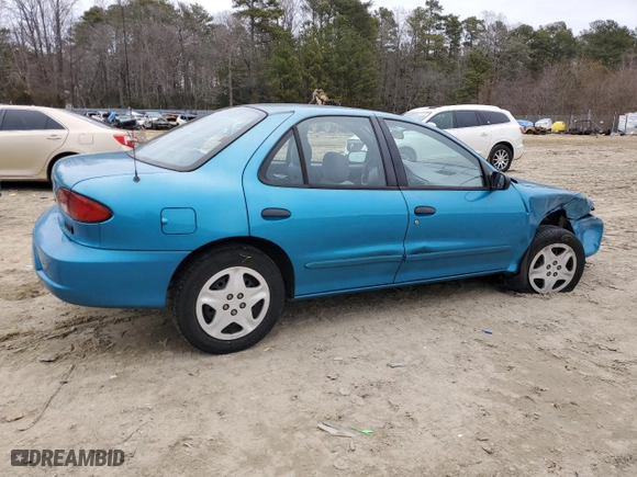 2000 Chevrolet Cavalier LS with VIN 1G1JF5244Y7107581, listed as a Copart auction lot 43988535 with 33,001 mi miles and Salvage Title. Bid and sale history available at carsss.com. Image 3.