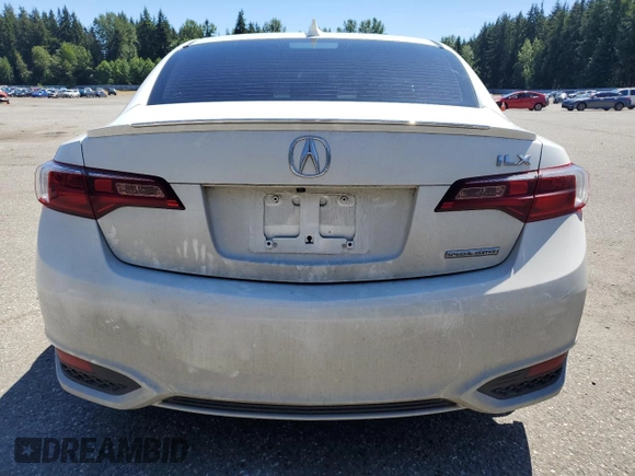 2018 Acura ILX Special Edition with VIN 19UDE2F45JA008049, listed as a Copart auction lot 59129645 with 46,166 mi miles and Salvage title. Bid and sale history available at DreamBid. Image 6.