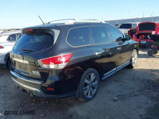 2014 Nissan Pathfinder SV with VIN 5N1AR2MN9EC703495, listed as a IAAI auction lot 41676908 with 233,047 mi miles. Bid and sale history available at carsss.com. Image 4.