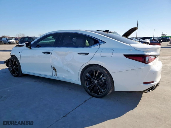 2023 Lexus ES with VIN 58AJZ1B1XPU147892, listed as a Copart auction lot 47759455 with 41,230 mi miles and Salvage Title. Bid and sale history available at carsss.com. Image 2.
