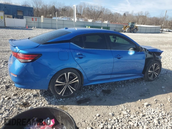 2021 Nissan Sentra SR with VIN 3N1AB8DV4MY230934, listed as a Copart auction lot 44444515 with 116,011 mi miles and Salvage Title. Bid and sale history available at DreamBid. Image 3.