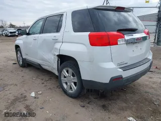2013 GMC Terrain SLE with VIN 2GKALMEK4D6357261, listed as a IAAI auction lot 41573913 with 129,215 mi miles. Bid and sale history available at carsss.com. Image 3.