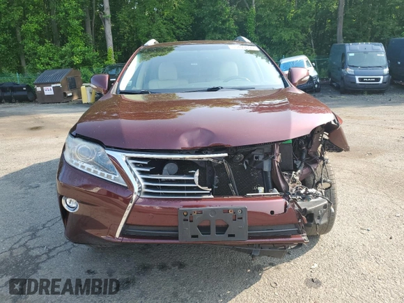 2015 Lexus RX 350 with VIN 2T2BK1BA4FC253122, listed as a Copart auction lot 60499695 with 161,686 mi miles and Salvage title. Bid and sale history available at DreamBid. Image 5.