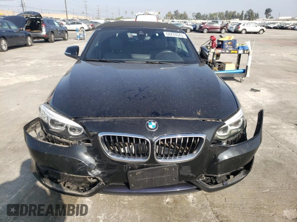 2019 BMW 2 Series 230i with VIN WBA2M7C59K7D34454, listed as a Copart auction lot 68233543 with 21,923 mi miles. Bid and sale history available at carsss.com. Image 5.