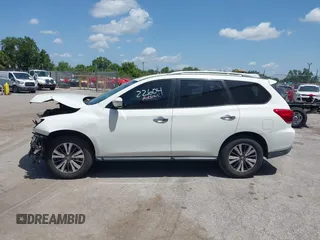 2017 Nissan Pathfinder SL with VIN 5N1DR2MN8HC652928, listed as a IAAI auction lot 42627483 with 169,108 mi miles and . Bid and sale history available at DreamBid. Image 14.