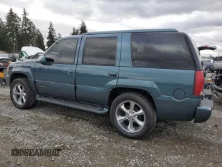 1999 GMC Denali z VIN 1GKEK13R6XR918944, wystawiony jako Copart lot #46049675 z przebiegiem 140 826 mil mil oraz Tytuł czysty. Historia ofert i sprzedaży dostępna na DreamBid. Obrazek 2.