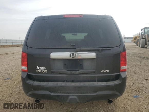 2012 Honda Pilot EX with VIN 5FNYF4H41CB044434, listed as a Copart auction lot 49138695 with 127,872 mi miles and Salvage Title. Bid and sale history available at DreamBid. Image 6.
