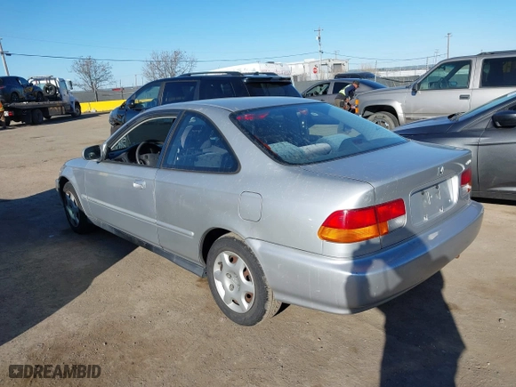 1998 Honda Civic EX with VIN 1HGEJ8145WL021907, listed as a IAAI auction lot 41759849 with 134,095 mi miles. Bid and sale history available at carsss.com. Image 3.