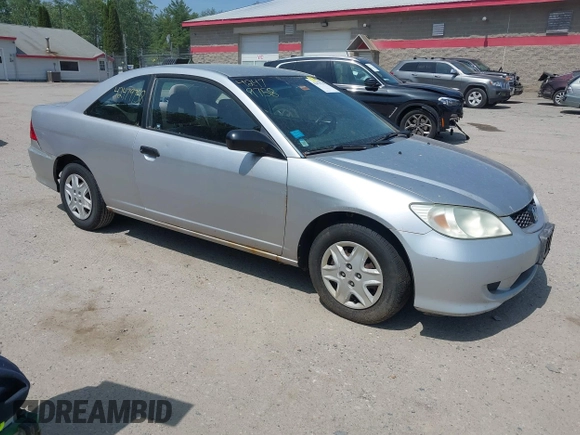2005 Honda Civic VP z VIN 1HGEM22155L069804, wystawiony jako IAAI lot #42479758 z przebiegiem 149 461 mil mil oraz . Historia ofert i sprzedaży dostępna na DreamBid. Obrazek 1.