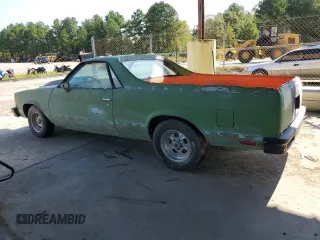 1980 Chevrolet El Camino z VIN 1W80KAD418693, wystawiony jako Copart lot #68218644 z przebiegiem Nie podano mil oraz Szkoda całkowita • Salvage title. Historia ofert i sprzedaży dostępna na DreamBid. Obrazek 2.