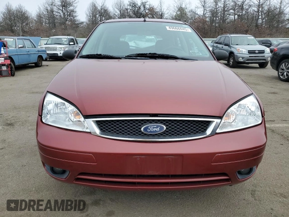 2005 Ford Focus S with VIN 3FAFP37N55R136243, listed as a Copart auction lot 49668445 with 144,211 mi miles and Salvage Title. Bid and sale history available at carsss.com. Image 5.