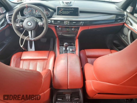 2016 BMW X5 M z VIN 5YMKT6C52G0R79404, wystawiony jako Copart lot #54587105 z przebiegiem 89 465 mil mil oraz Szkoda całkowita • Salvage title. Historia ofert i sprzedaży dostępna na DreamBid. Obrazek 8.