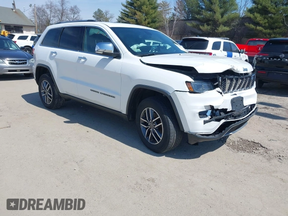 2019 Jeep Grand Cherokee Limited X z VIN 1C4RJFBG3KC637614, wystawiony jako IAAI lot #41936034 z przebiegiem 86 727 mil mil oraz . Historia ofert i sprzedaży dostępna na DreamBid. Obrazek 1.