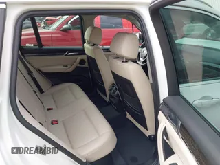 2016 BMW X3 xDrive28i with VIN 5UXWX9C54G0D71241, listed as a IAAI auction lot 41908274 with 190,895 mi miles. Bid and sale history available at carsss.com. Image 8.