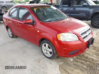 2007 Chevrolet Aveo LT with VIN KL1TG566X7B153881, listed as a IAAI auction lot 42626501 with 122,555 mi miles and . Bid and sale history available at DreamBid. Image 1.