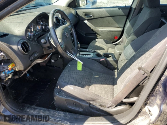 2008 Pontiac G6 with VIN 1G2ZG57NX84257533, listed as a Copart auction lot 52141045 with 142,192 mi miles and Non Repairable. Bid and sale history available at carsss.com. Image 7.