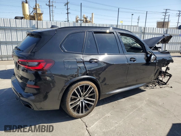 2022 BMW X5 xDrive40i with VIN 5UXCR6C07N9K73293, listed as a Copart auction lot 52586105 with 67,528 mi miles and Salvage Title. Bid and sale history available at DreamBid. Image 3.