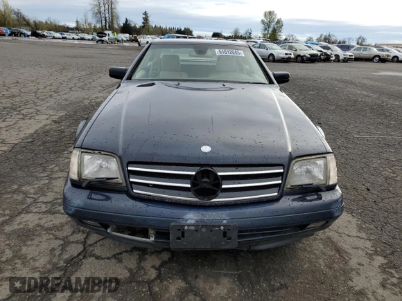 1997 Mercedes-Benz SL 500 with VIN WDBFA63F1VF150020, listed as a Copart auction lot 51012045 with 287,777 mi miles and Clean title. Bid and sale history available at DreamBid. Image 5.