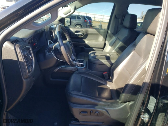 2019 Chevrolet Silverado 1500 RST with VIN 1GCUYEEDXKZ116985, listed as a Copart auction lot 45082075 with 90,627 mi miles and Salvage Title. Bid and sale history available at carsss.com. Image 7.
