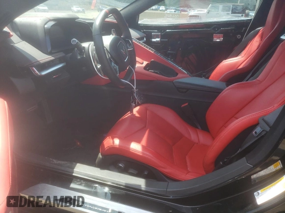2021 Chevrolet Corvette 2LT with VIN 1G1YB2D48M5115825, listed as a Copart auction lot 59955344 with 8,708 mi miles and Salvage Title. Bid and sale history available at carsss.com. Image 7.