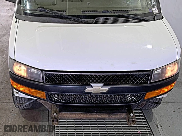 2018 Chevrolet Express Cargo with VIN 1GCWGAFP8J1342579, listed as a IAAI auction lot 42708229 with 125,604 mi miles and . Bid and sale history available at DreamBid. Image 18.