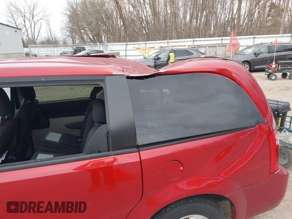 2008 Dodge Grand Caravan SE with VIN 1D8HN44H08B191755, listed as a IAAI auction lot 41895632 with 99,475 mi miles and . Bid and sale history available at DreamBid. Image 6.