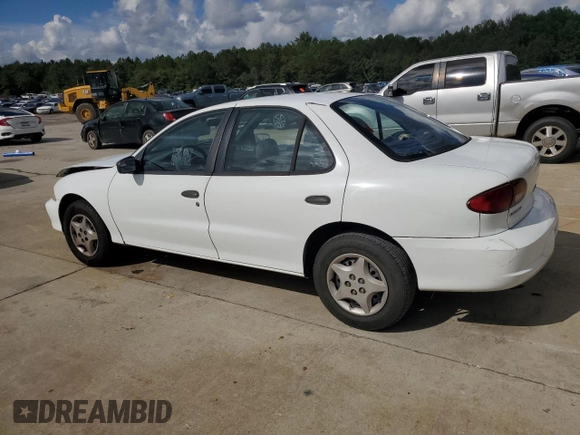 2001 Chevrolet Cavalier with VIN 1G1JC524717323729, listed as a Copart auction lot 73009274 with 157,821 mi miles and Salvage Title. Bid and sale history available at carsss.com. Image 2.
