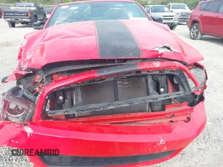 2014 Ford Mustang V6 with VIN 1ZVBP8EM3E5208282, listed as a IAAI auction lot 42104971 with Not Provided miles. Bid and sale history available at carsss.com. Image 17.