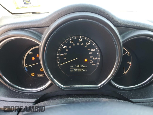 2008 Lexus RX 400h with VIN JTJHW31U682856775, listed as a Copart auction lot 48847335 with 313,385 mi miles and Salvage Title. Bid and sale history available at DreamBid. Image 9.