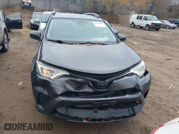 2017 Toyota RAV4 LE with VIN JTMBFREV3HJ704411, listed as a IAAI auction lot 40868831 with 102,729 mi miles. Bid and sale history available at carsss.com. Image 12.
