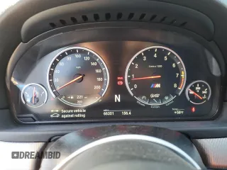 2016 BMW M5 with VIN WBSFV9C53GG343466, listed as a Copart auction lot 76460794 with 66,351 mi miles and Salvage Title. Bid and sale history available at carsss.com. Image 9.