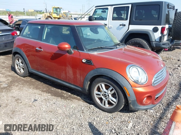 2012 MINI Hardtop with VIN WMWSU3C51CT369410, listed as a IAAI auction lot 42072377 with 155,008 mi miles and . Bid and sale history available at DreamBid. Image 1.