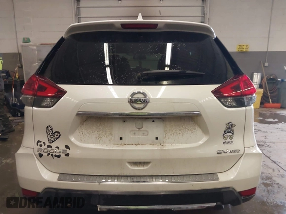 2018 Nissan Rogue SV with VIN KNMAT2MV3JP502166, listed as a IAAI auction lot 41555102 with 77,587 mi miles and . Bid and sale history available at DreamBid. Image 16.