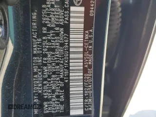 2016 Toyota Camry XLE with VIN 4T1BF1FK0GU194677, listed as a Copart auction lot 53197975 with 126,040 mi miles and Salvage Title. Bid and sale history available at carsss.com. Image 12.