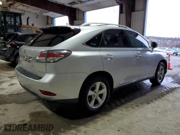 2013 Lexus RX 350 with VIN 2T2BK1BA0DC207137, listed as a Copart auction lot 47994225 with 143,031 mi miles and Salvage Title. Bid and sale history available at DreamBid. Image 3.