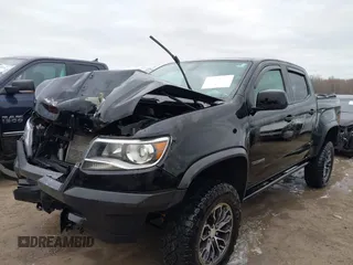 2018 Chevrolet Colorado 4WD ZR2 with VIN 1GCGTEEN9J1173647, listed as a IAAI auction lot 42016015 with 102,041 mi miles. Bid and sale history available at carsss.com. Image 18.