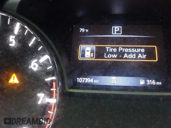 2018 Nissan Altima 2.5 SR with VIN 1N4AL3AP7JC299159, listed as a IAAI auction lot 41937614 with 107,394 mi miles. Bid and sale history available at carsss.com. Image 15.
