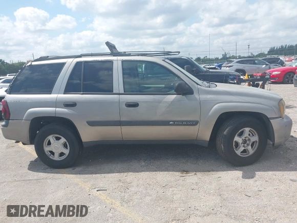 2003 Chevrolet TrailBlazer LS with VIN 1GNDT13SX32367807, listed as a IAAI auction lot 42070031 with 162,966 mi miles and . Bid and sale history available at DreamBid. Image 13.