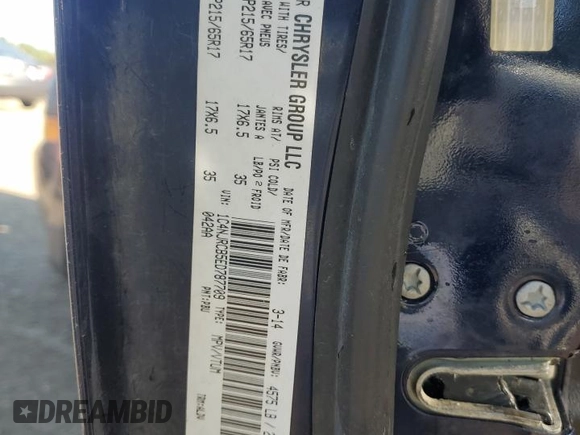2014 Jeep Patriot Limited with VIN 1C4NJRCB5ED787709, listed as a Copart auction lot 64775945 with 211,343 mi miles and Clean title. Bid and sale history available at DreamBid. Image 13.