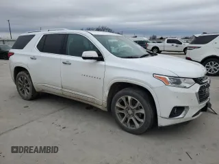 2020 Chevrolet Traverse Premier with VIN 1GNEVKKW8LJ223588, listed as a Copart auction lot 42379705 with 74,977 mi miles and Clean Title. Bid and sale history available at carsss.com. Image 4.
