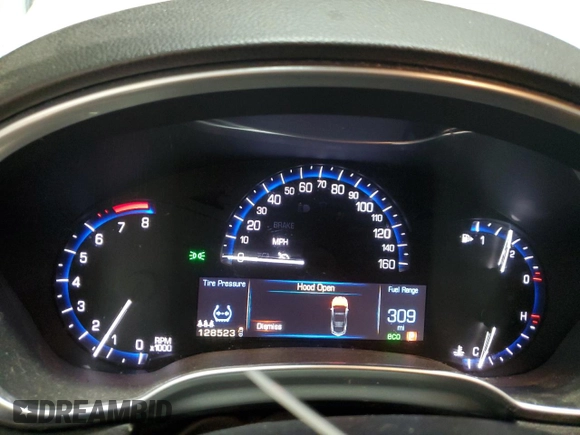 2013 Cadillac SRX Performance Collection with VIN 3GYFNHE36DS520905, listed as a Copart auction lot 47961515 with 128,523 mi miles and Salvage Title. Bid and sale history available at carsss.com. Image 9.