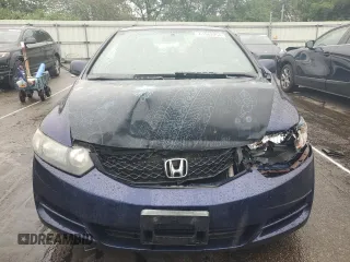 2009 Honda Civic Cpe EX with VIN 2HGFG128X9H502068, listed as a Copart auction lot 61962254 with 0 mi miles and Salvage Title. Bid and sale history available at carsss.com. Image 5.