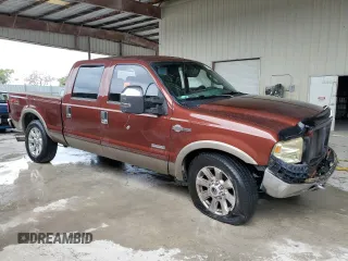 2006 Ford Super Duty F-250 XL with VIN 1FTSW21P96ED39723, listed as a Copart auction lot 75339514 with 0 mi miles and Salvage Title. Bid and sale history available at carsss.com. Image 4.