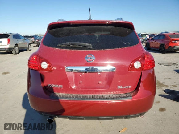 2011 Nissan Rogue SV z VIN JN8AS5MV4BW273321, wystawiony jako Copart lot #42253855 z przebiegiem 130 241 mil mil oraz Szkoda całkowita • Salvage title. Historia ofert i sprzedaży dostępna na DreamBid. Obrazek 6.