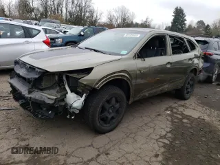 2022 Subaru Outback Wilderness with VIN 4S4BTGUD4N3148742, listed as a Copart auction lot 89109565 with 41,938 mi miles and Salvage Title. Bid and sale history available at DreamBid. Image 1.
