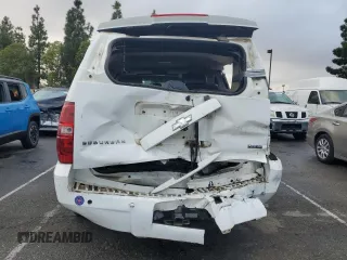 2008 Chevrolet Suburban Commercial with VIN 1GNFC16098R274049, listed as a Copart auction lot 80129264 with 237,623 mi miles and Salvage Title. Bid and sale history available at carsss.com. Image 6.