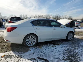 2014 Acura RLX Tech Pkg with VIN JH4KC1F52EC000420, listed as a Copart auction lot 42167635 with 159,839 mi miles and Salvage Title. Bid and sale history available at carsss.com. Image 3.